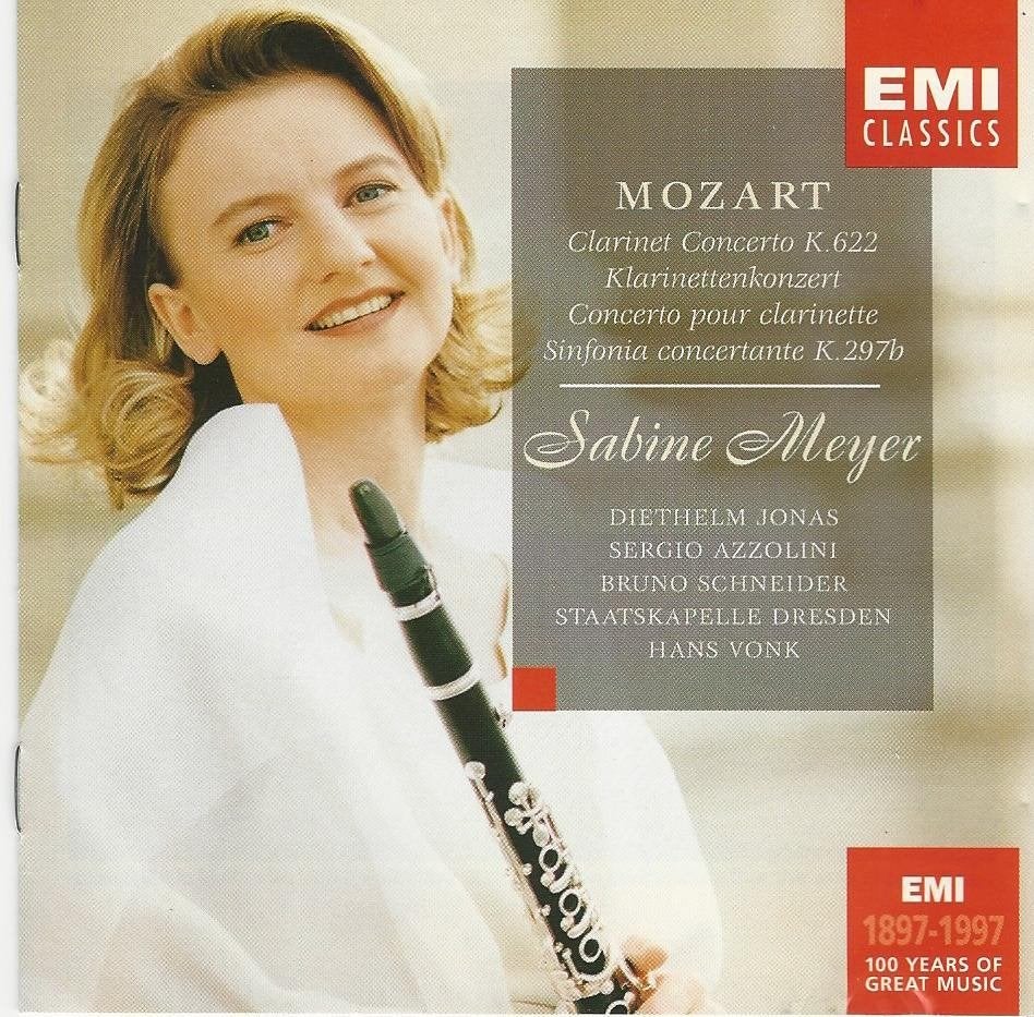 Mozart / Sabine Meyer - Carinet concerto K 622 = 4,99, Ophalen of Verzenden, Classicisme, Zo goed als nieuw, Kamermuziek