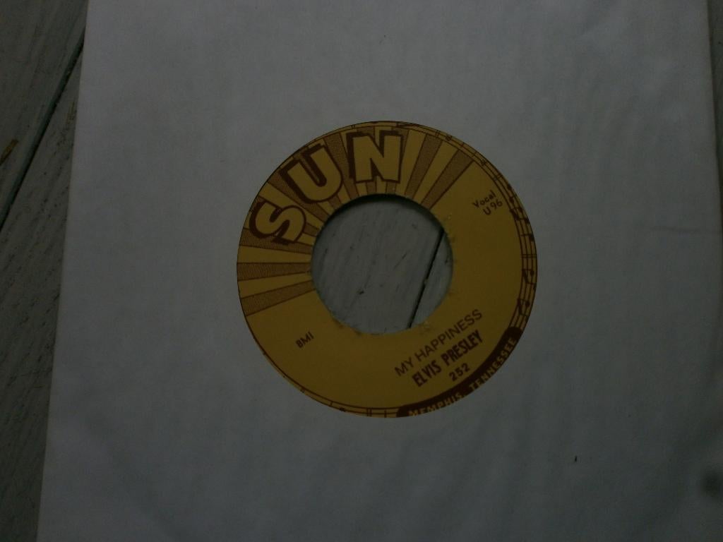 elvis single my happiness/ my baby is gone, Ophalen of Verzenden, Nieuw in verpakking, Overige formaten, Poprock