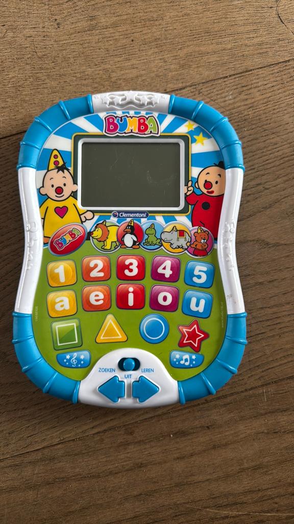 Bumba laptop Clementoni - Interactief Speelgoed, Ophalen of Verzenden, Zo goed als nieuw, Elektronica, Met licht