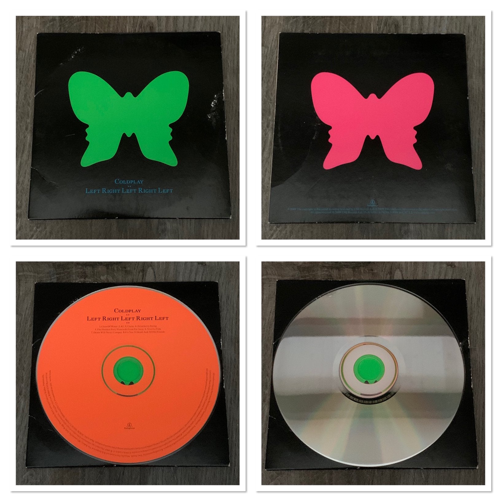 Coldplay: Left Right Left, Right Left, Ophalen of Verzenden