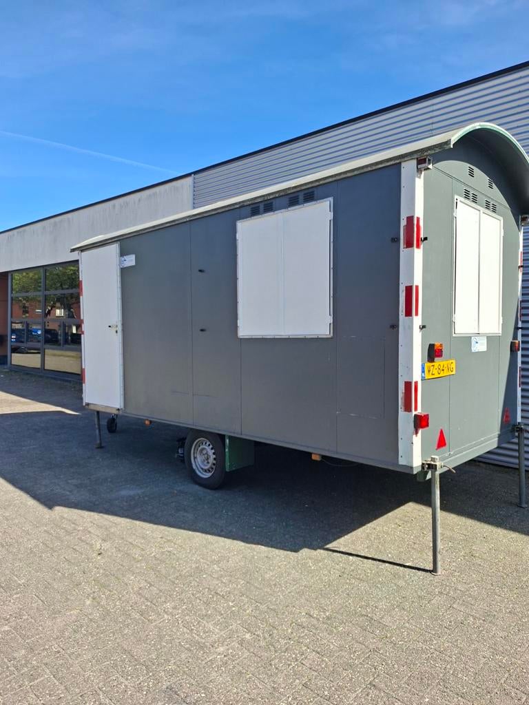 Snelverkeer Schaftwagen / Pipowagen / Bouwkeet, Ophalen