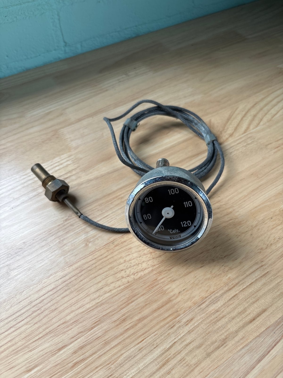 VDO Watertemperatuurmeter Oldtimer - Made in Germany, Ophalen of Verzenden, Gebruikt, Oldtimer onderdelen