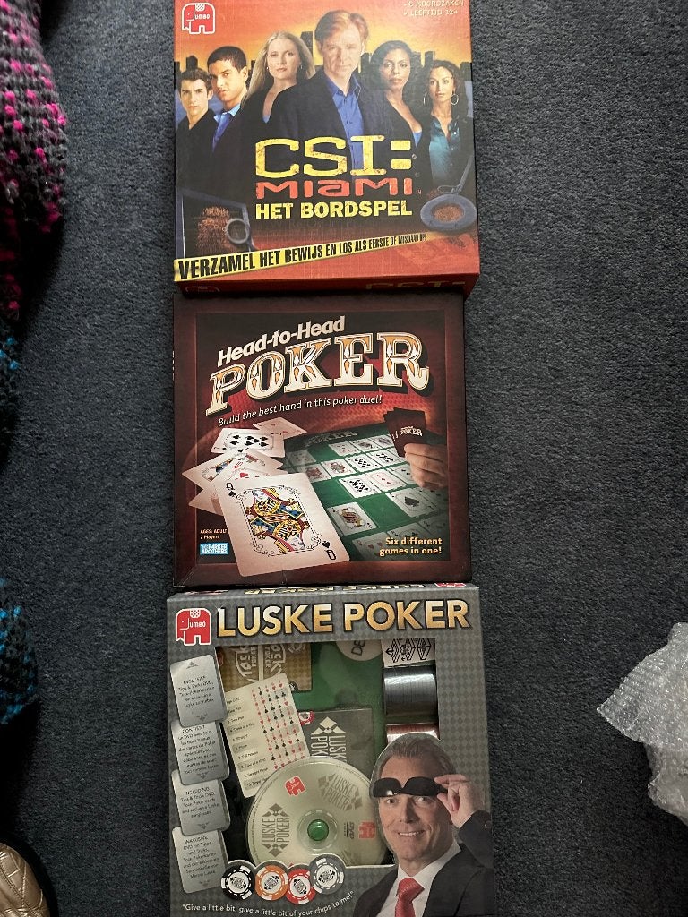 Poker spellen, Ophalen of Verzenden, Nieuw