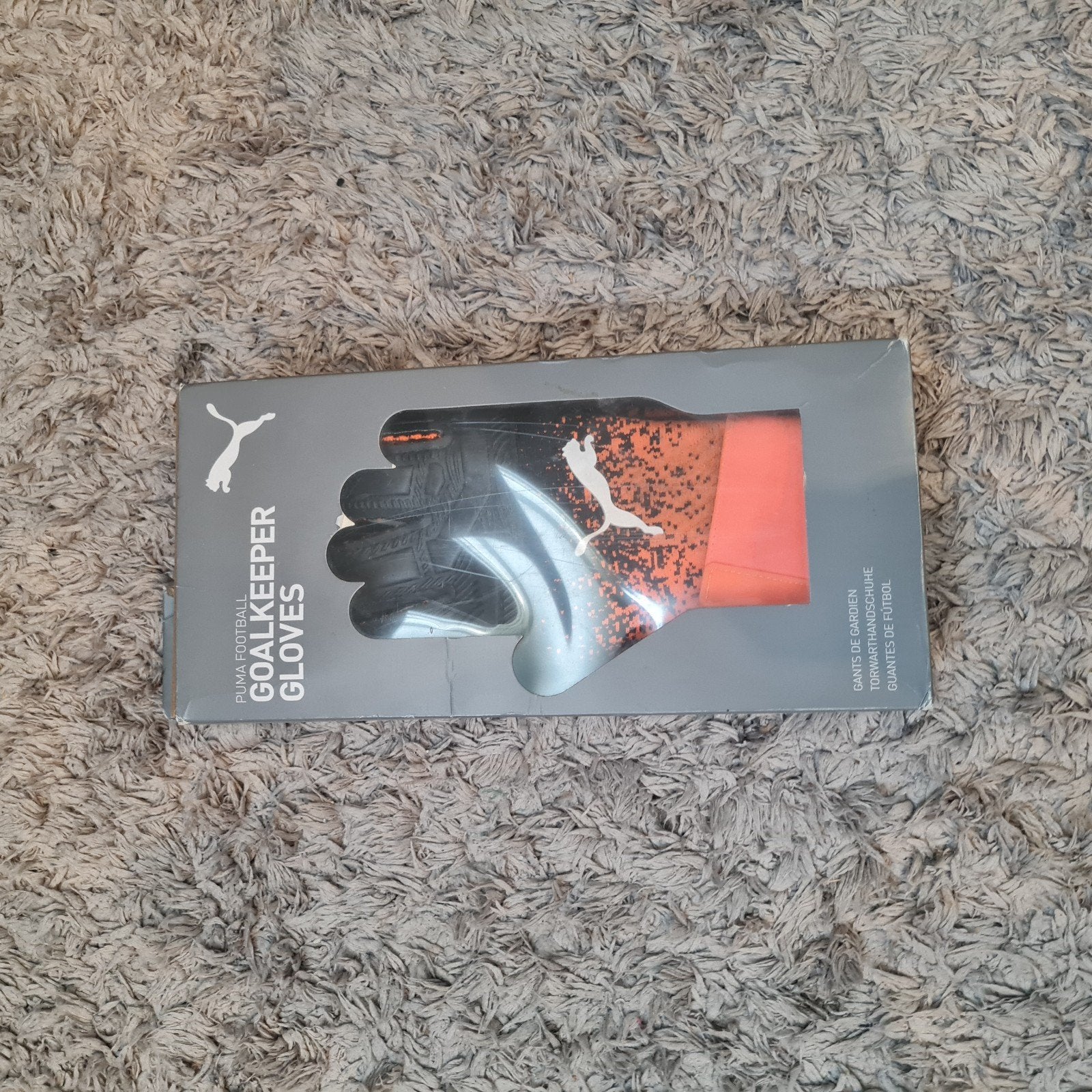 Puma keepershandschoenen - Zwart/Oranje, Maat XS of kleiner, Ophalen of Verzenden, Nieuw, Handschoenen