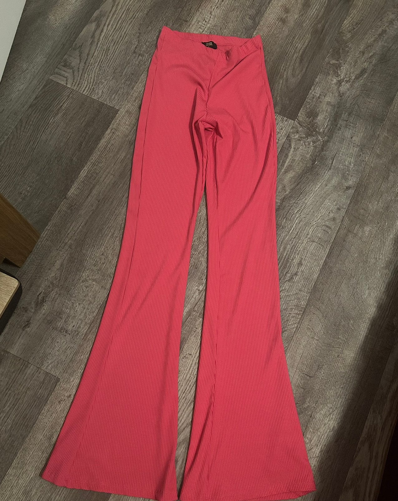 Seven Sisters flared pants roze, maat S, Nieuw, Ophalen of Verzenden, Roze, Maat 36 (S)