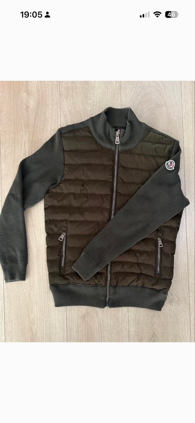Tussen jasje jongen van moncler origineel, Ophalen of Verzenden, Zo goed als nieuw