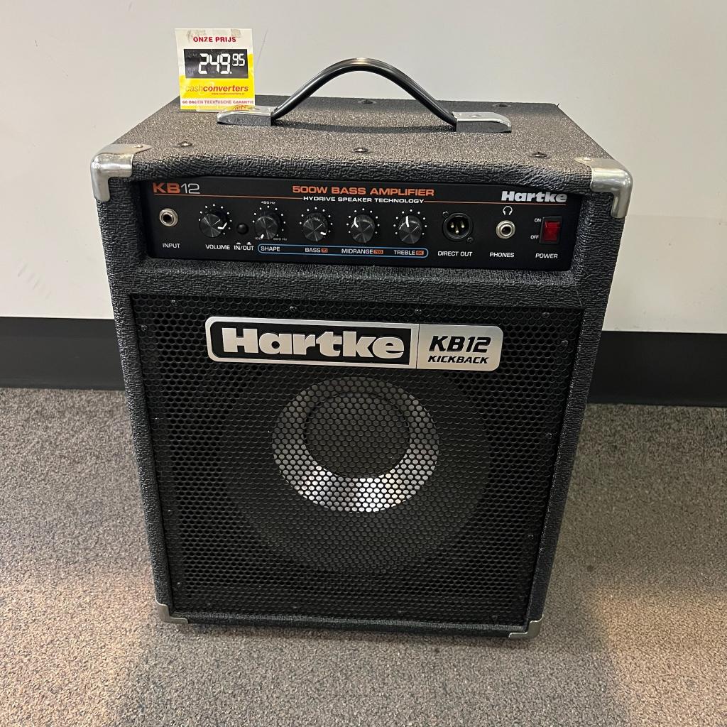 Hartke KB 12 Kickback | 500 watt | Gitaarversterker | 408672, Muziek en Instrumenten, Ophalen of Verzenden, Gebruikt, Gitaar, 100 watt of meer
