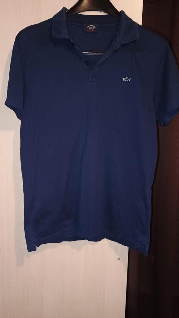 Paul & Shark slimfit polo maat L, Ophalen of Verzenden, Zo goed als nieuw, Maat 52/54 (L), Blauw