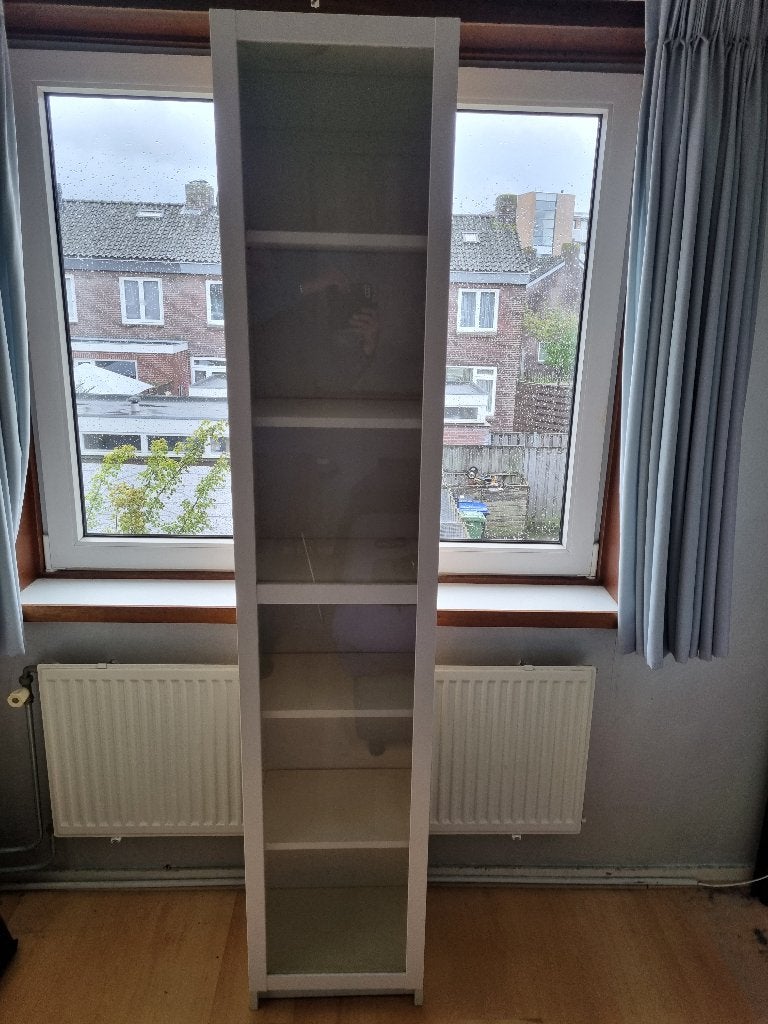 IKEA Billy kast met Oxberg deur, Ophalen, Minder dan 50 cm, Met deur(en), 200 cm of meer