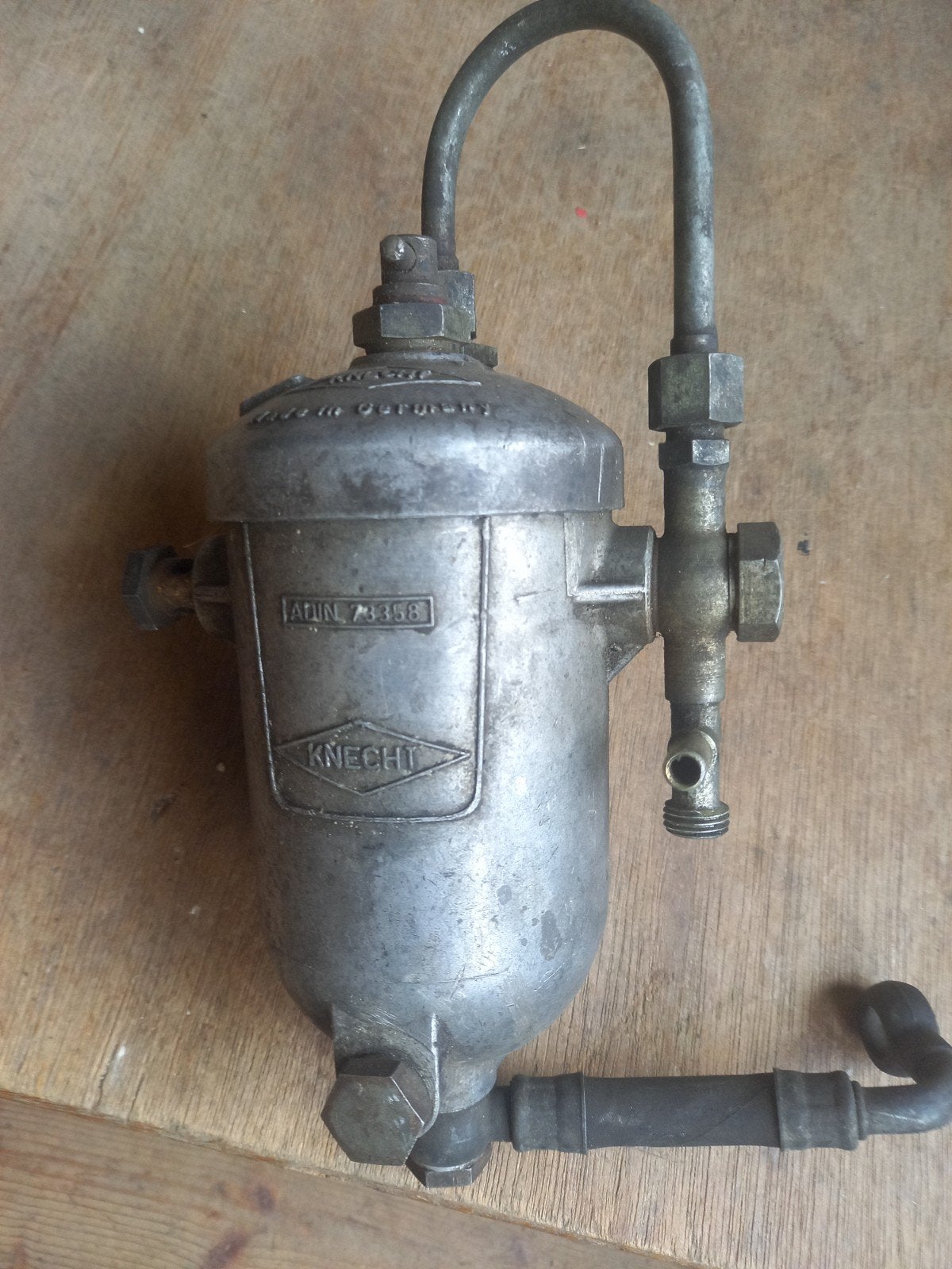Brandstoffilterhuis Knecht MERCEDES W110 190/200D, Ophalen of Verzenden, Nieuw