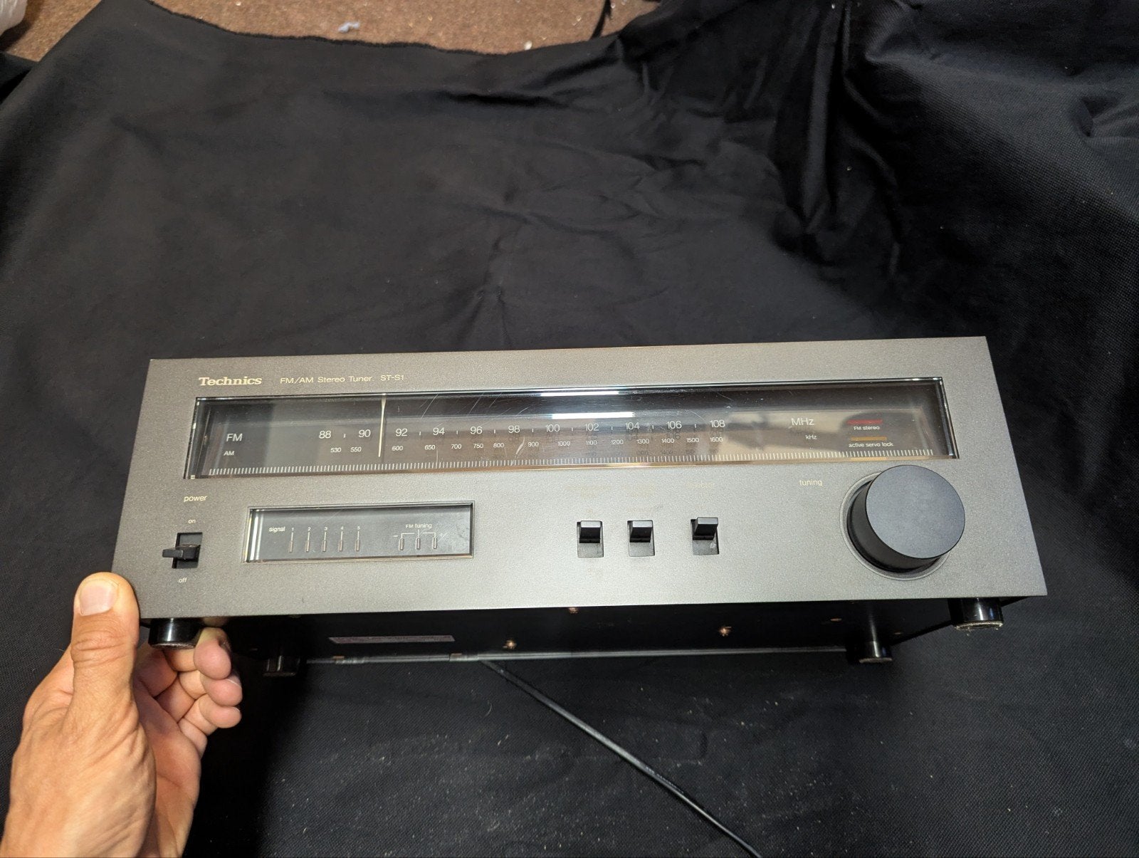 Technics ST-S1 solid state stereo radio reciever 1980, Ophalen, Gebruikt, Analoog