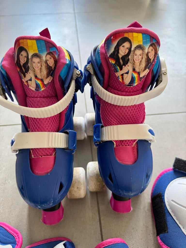 K3 rolschaatsen, Kinderen en Baby's, Speelgoed | Buiten | Rolschaatsen, Ophalen of Verzenden, Verstelbaar, Gebruikt, Kinderen