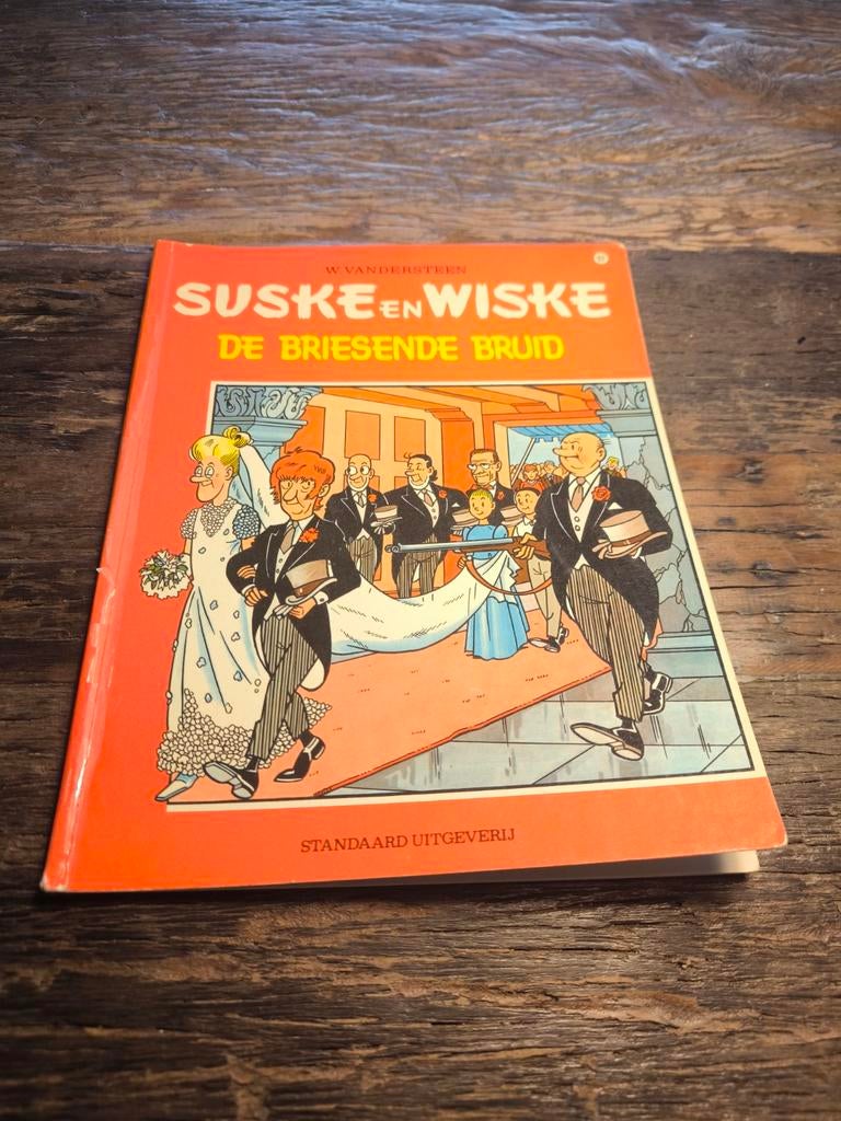 Suske en Wiske - De Briesende Bruid (Softcover), Boeken, Stripboeken, Eén stripboek, Ophalen of Verzenden, Gelezen, W. Vandersteen