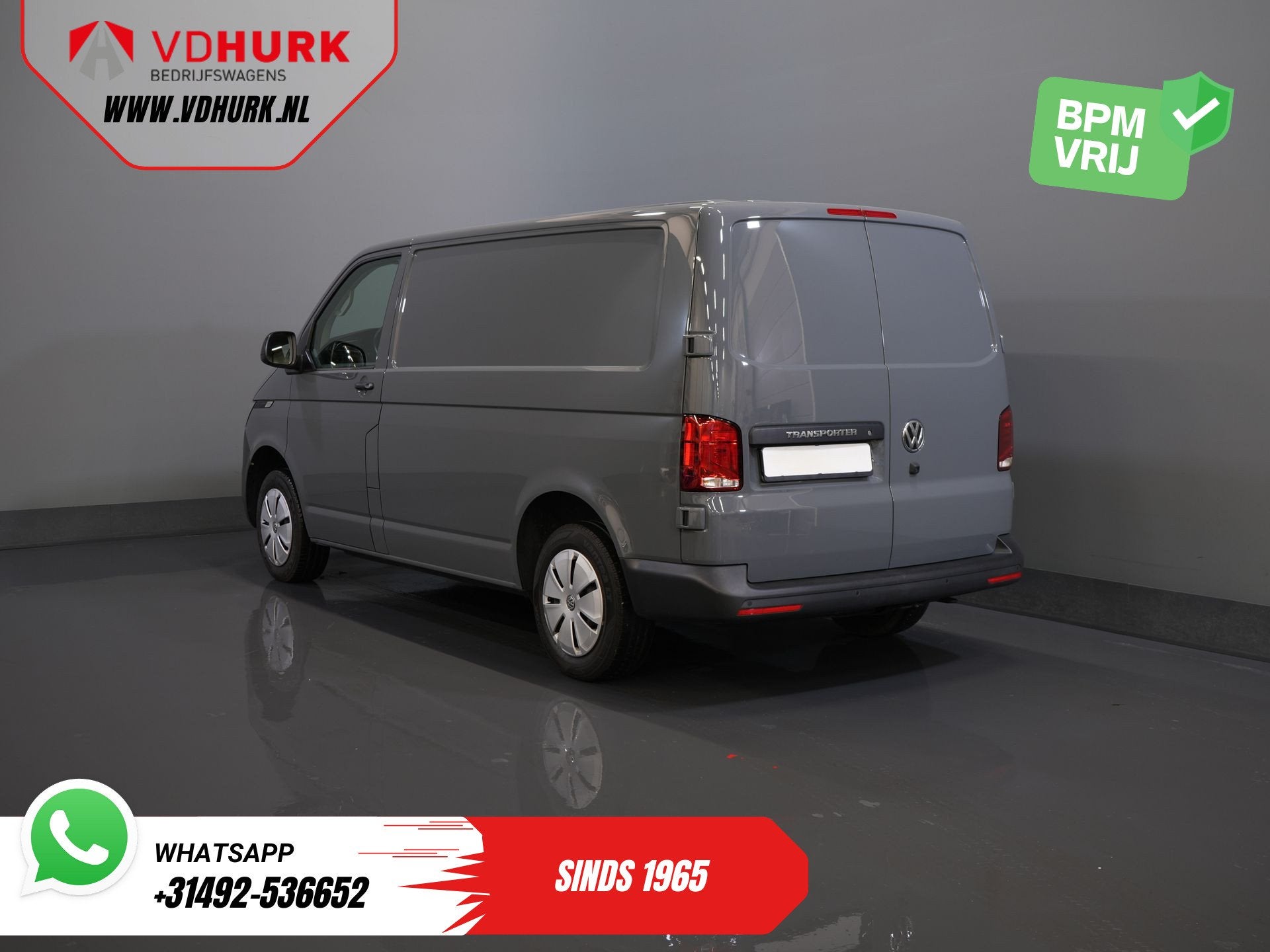Volkswagen Transporter T6.1 2.0 TDI 150 pk DSG Aut. Virtual, Stof, Gebruikt, 4 cilinders, 150 pk