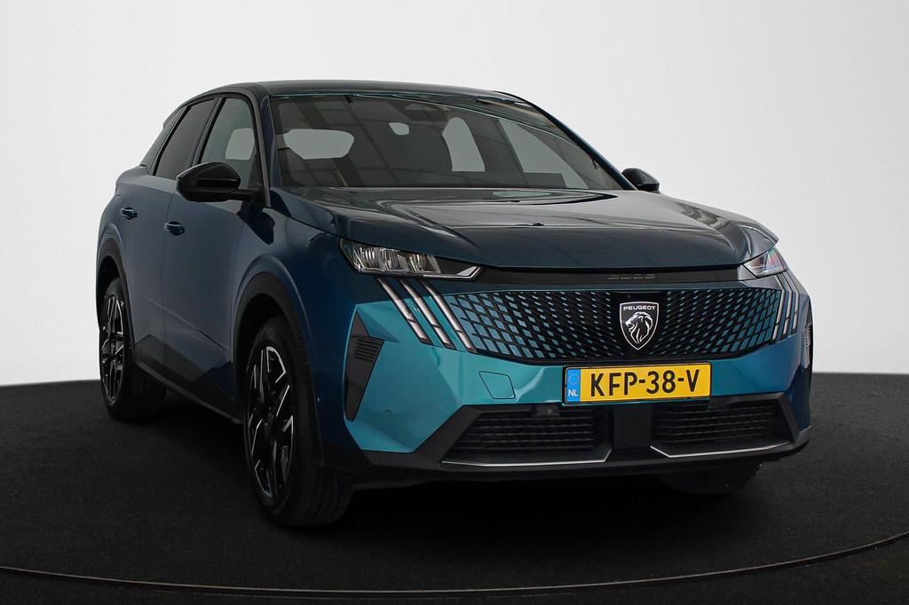 Peugeot 3008 1.2 Hybrid 145 Allure Stoel-Stuurverwarming 360, 145 pk, Gebruikt, Euro 6, Blauw