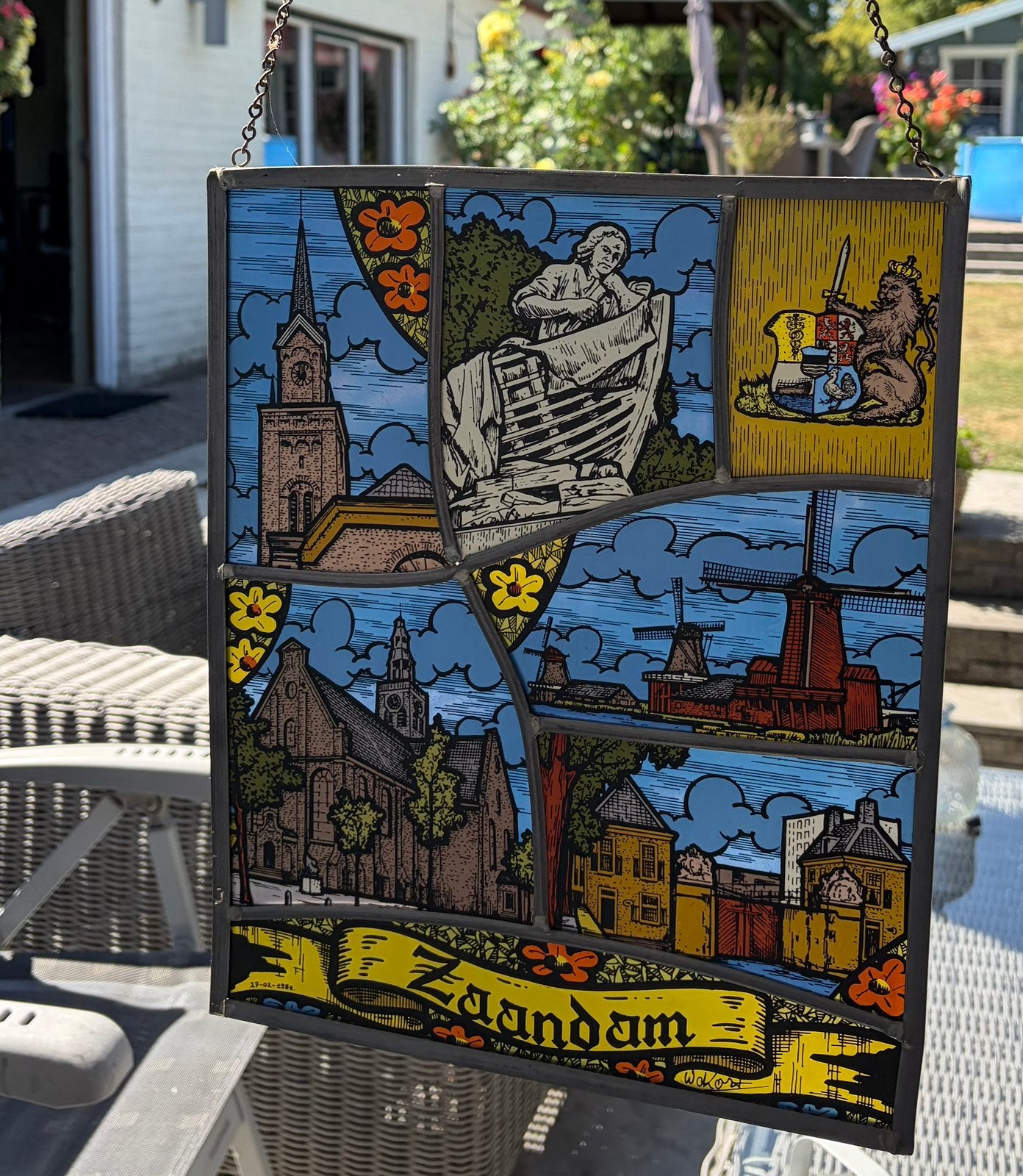 Glas in lood Zaandam, Ophalen of Verzenden