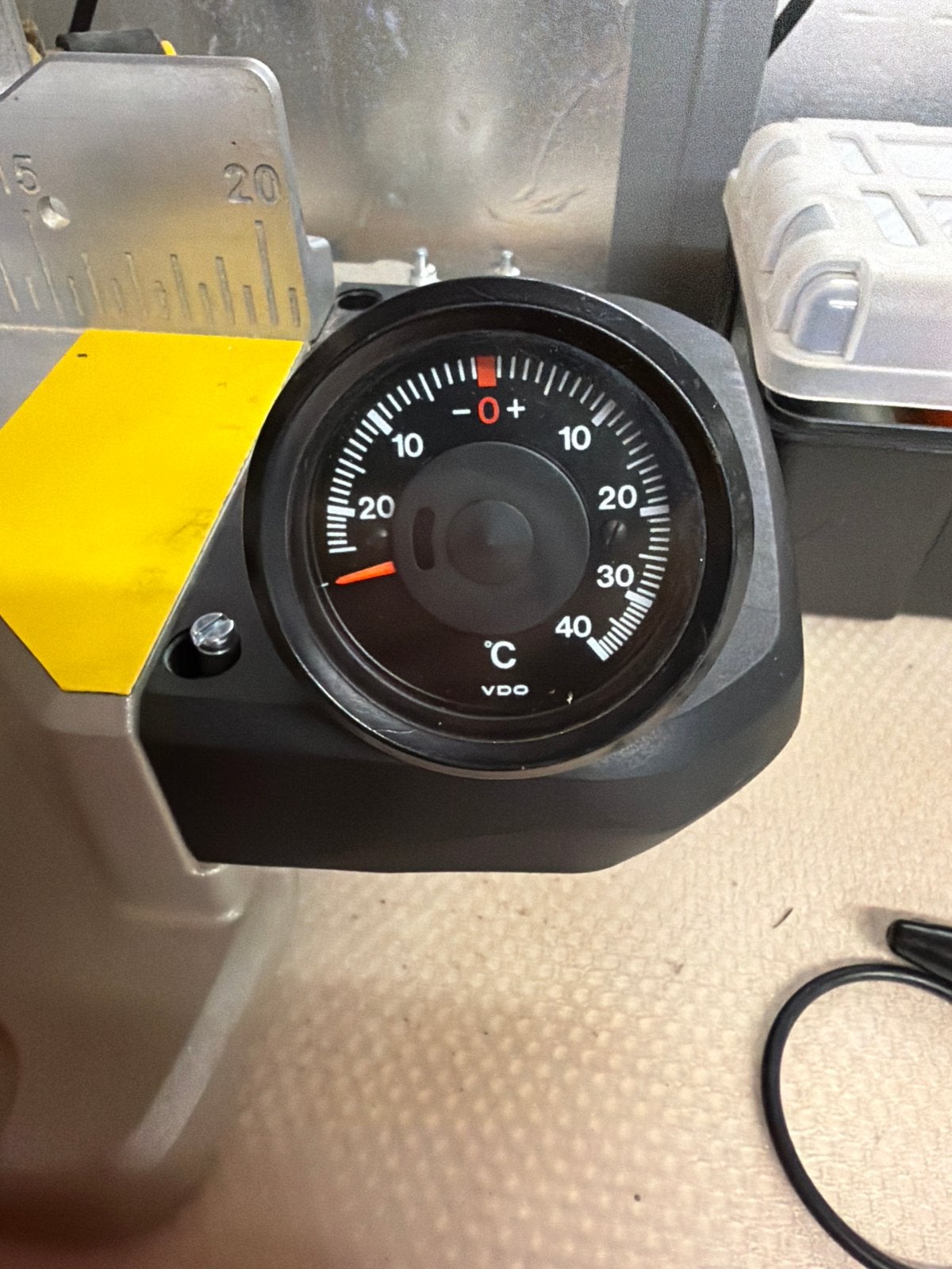 VDO Buitentemperatuurmeter 12V voor Saab/Volvo, Auto diversen, Ophalen of Verzenden, Gebruikt