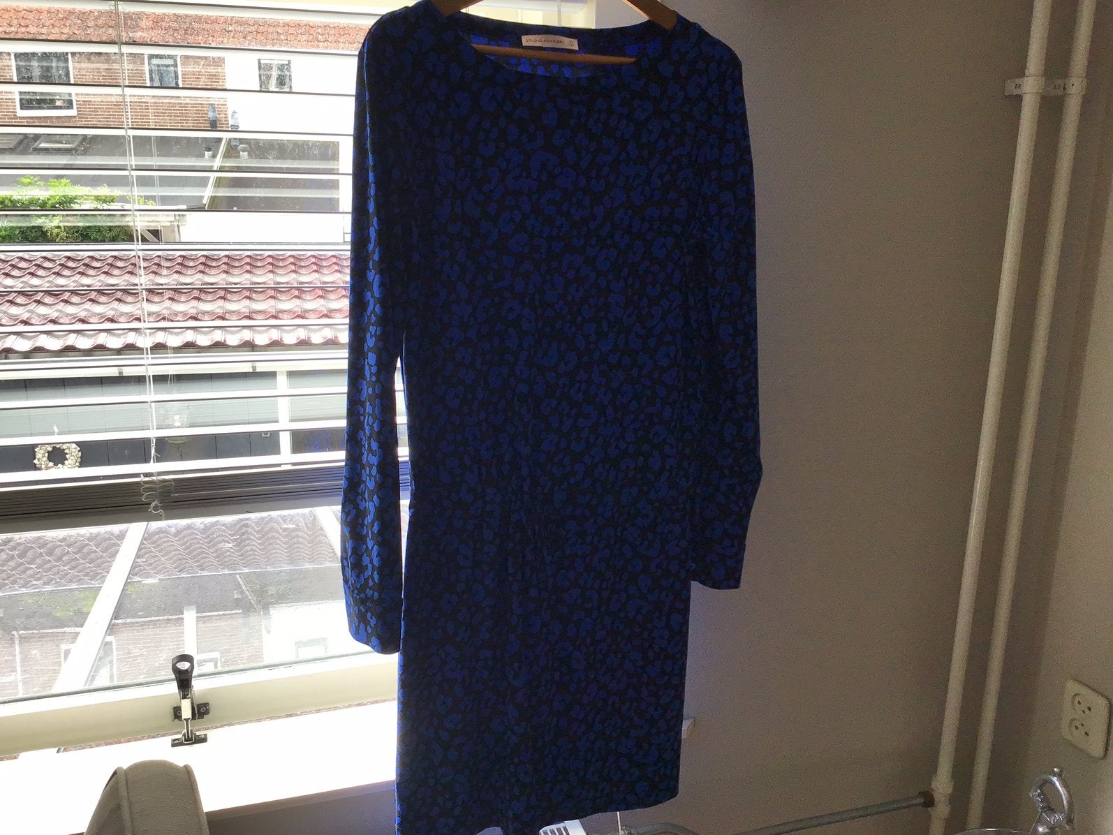 Studio Anneloes  MT blauw zwart lengte 100cm, Ophalen of Verzenden, Zo goed als nieuw, Zwart, Knielengte