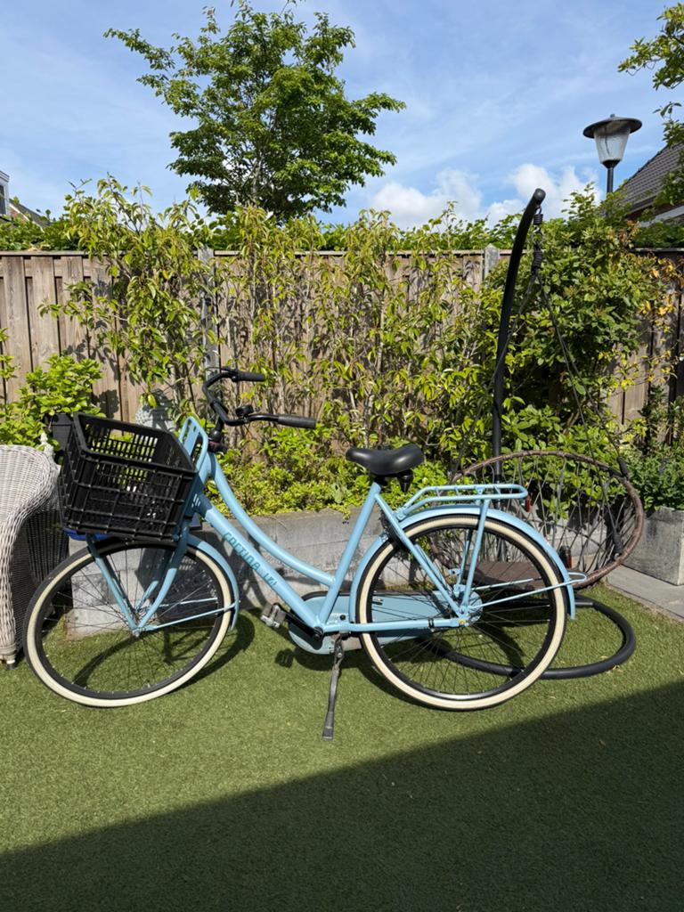 Cortina meiden fiets, Fietsen en Brommers, Fietsen | Dames | Omafietsen, Zo goed als nieuw, 53 tot 56 cm, Versnellingen, Terugtraprem