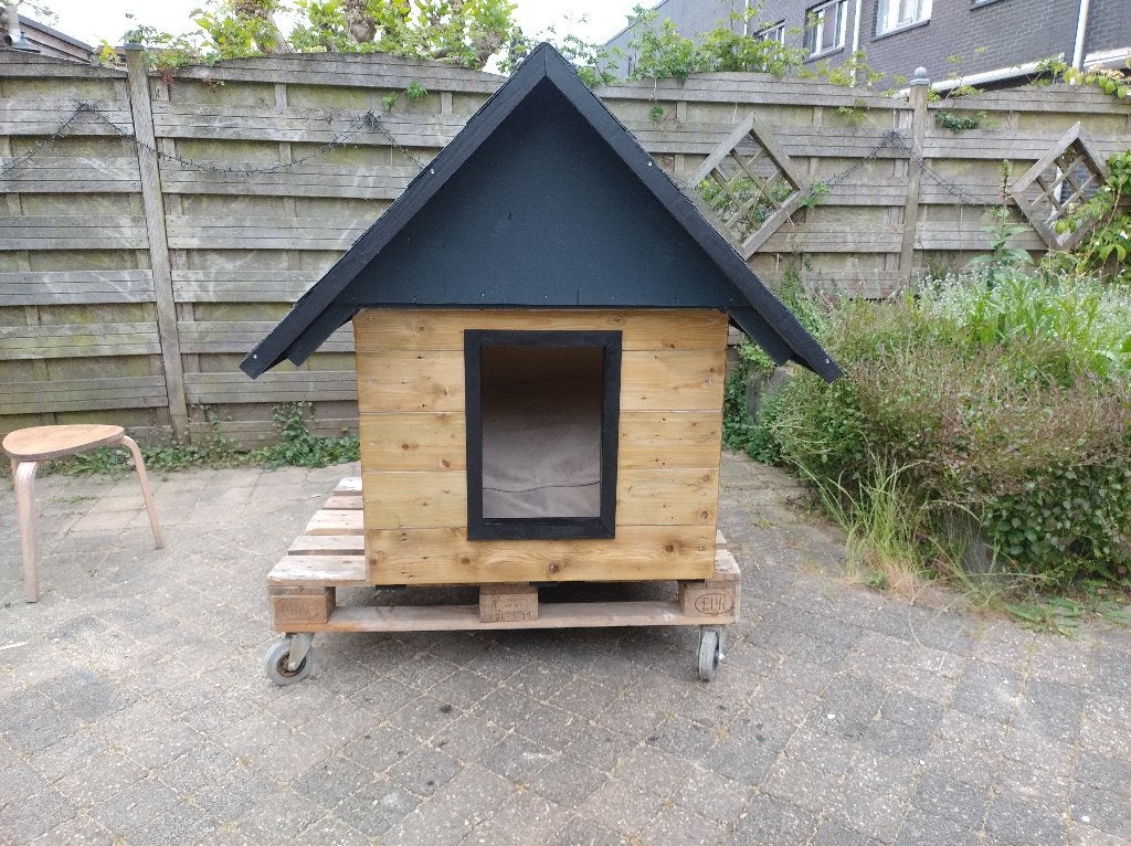Hondenhok 156x120x120, Ophalen, 100 cm of meer, Hondenhok, 110 cm of meer