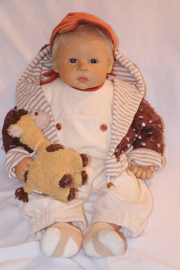 LEON Designer Reborn pop, Verzamelen, Ophalen of Verzenden, Zo goed als nieuw, Pop, Levensecht of Reborn