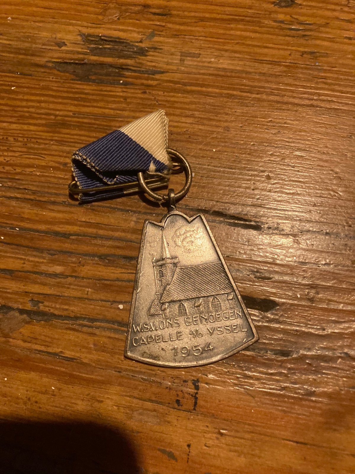 Medaille 1954, Ophalen of Verzenden, Overige materialen