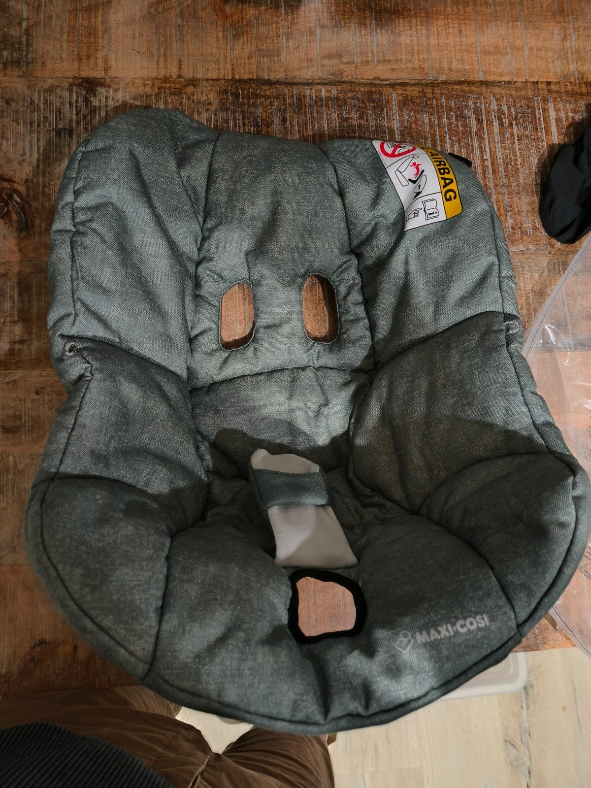 Hoes maxi cosi pebble plus groen, Kinderen en Baby's, Autostoeltjes, Ophalen, 0 t/m 13 kg, Maxi-Cosi, Autogordel