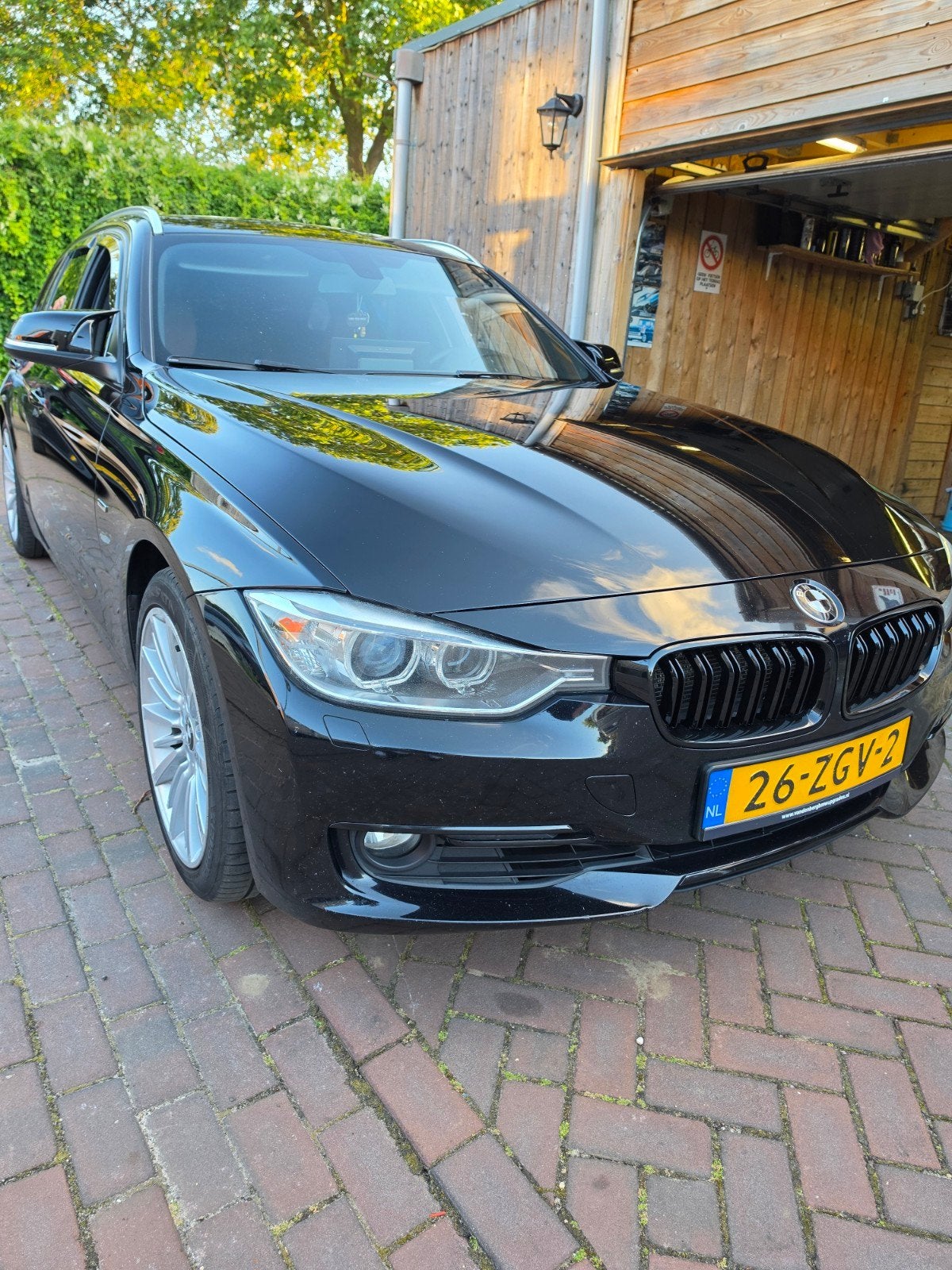 BMW 3-Serie 2.0 328I Touring 2012 Zwart, Auto's, BMW, Particulier, 3-Serie, Benzine, B, Stationwagon, Automaat, Origineel Nederlands