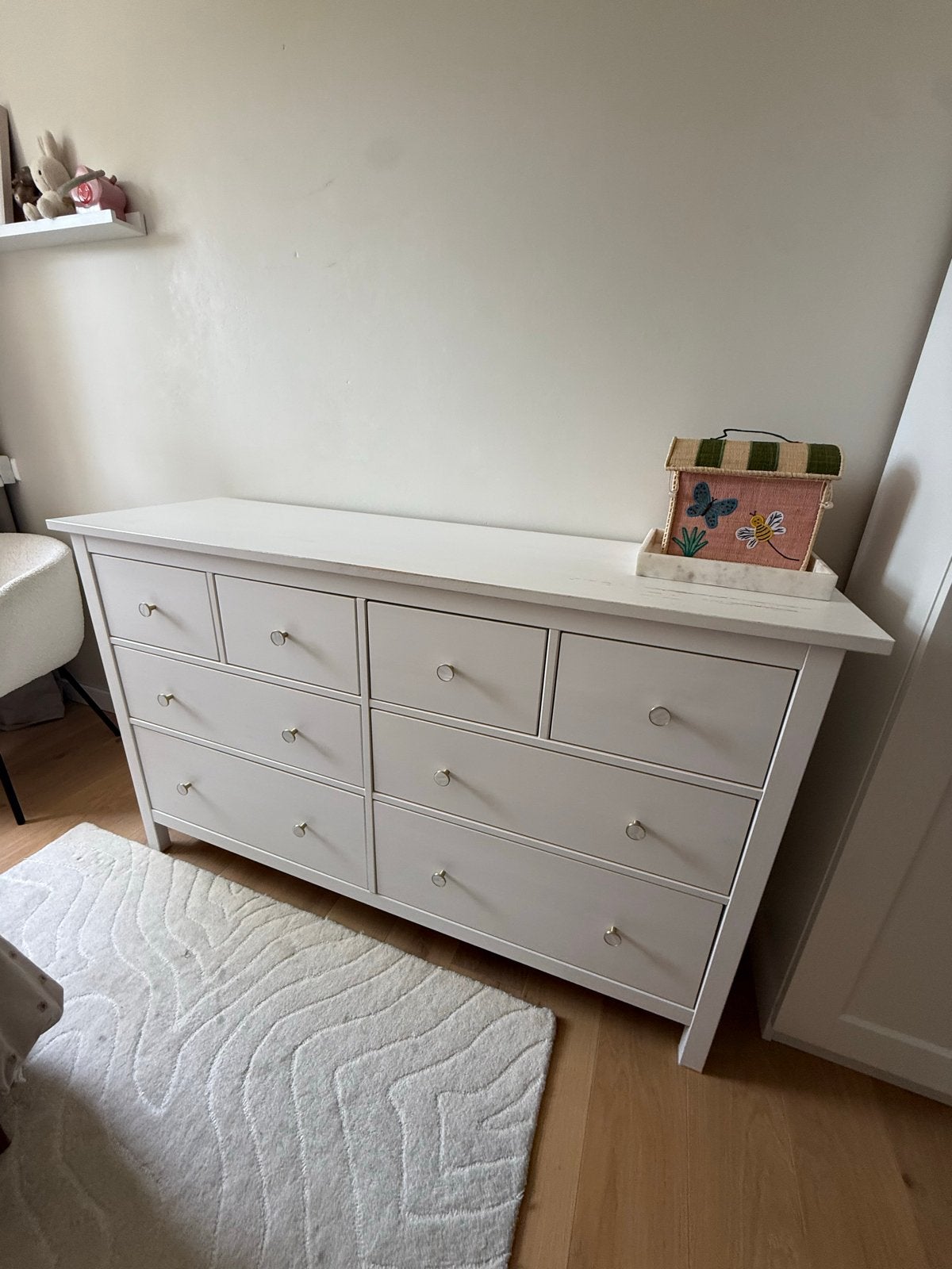 IKEA Hemnes Ladekast Wit, Ophalen, Gebruikt, 5 laden of meer, 150 tot 200 cm