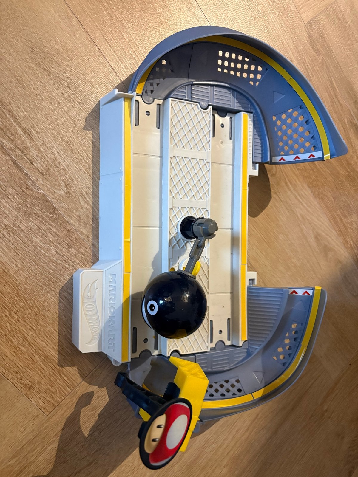 Hot Wheels Mario Kart Racebaan met Chain Chomp, Ophalen, Zelf te bouwen, Hot Wheels, Handmatig