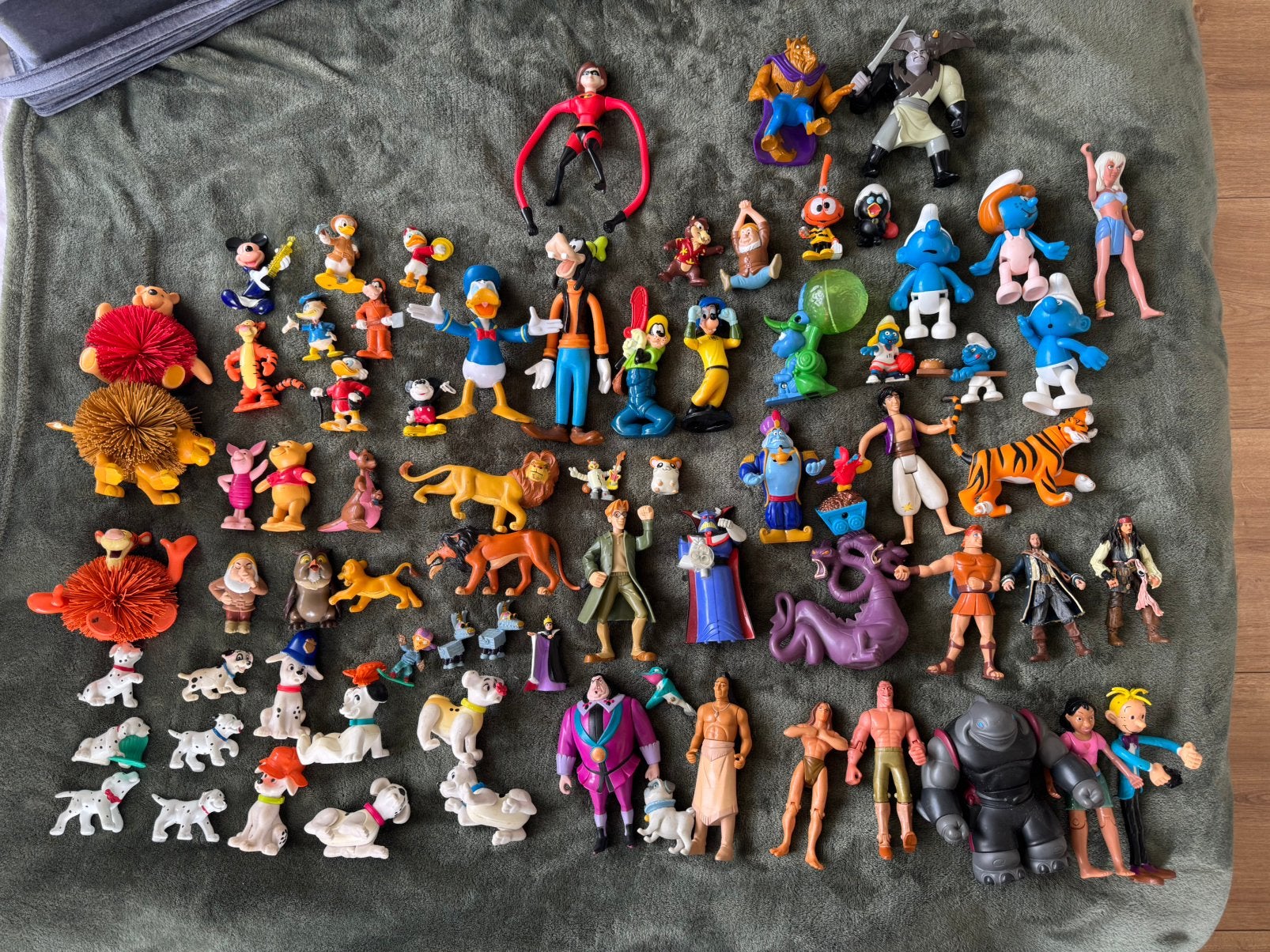 Retro Disney poppetjes en figuurtjes, Verzamelen, Verzenden, Gebruikt