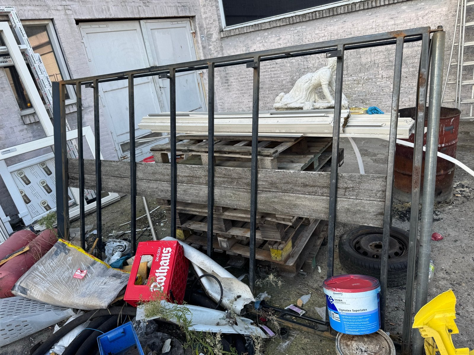 Imperiaal Mercedes Sprinter L2H2 met ladder, Ophalen, Gebruikt