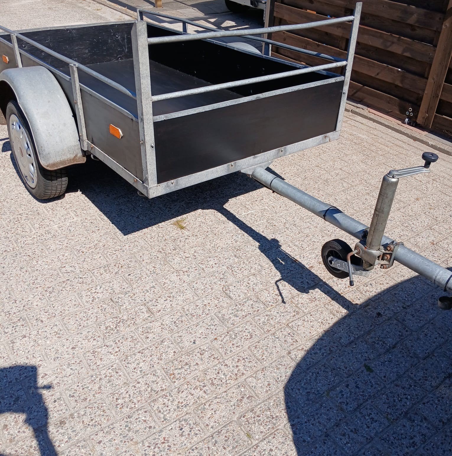 een goede gegalvaniseerde aanhanger aanhangwagen, Auto diversen, Aanhangers en Bagagewagens, Ophalen, Zo goed als nieuw