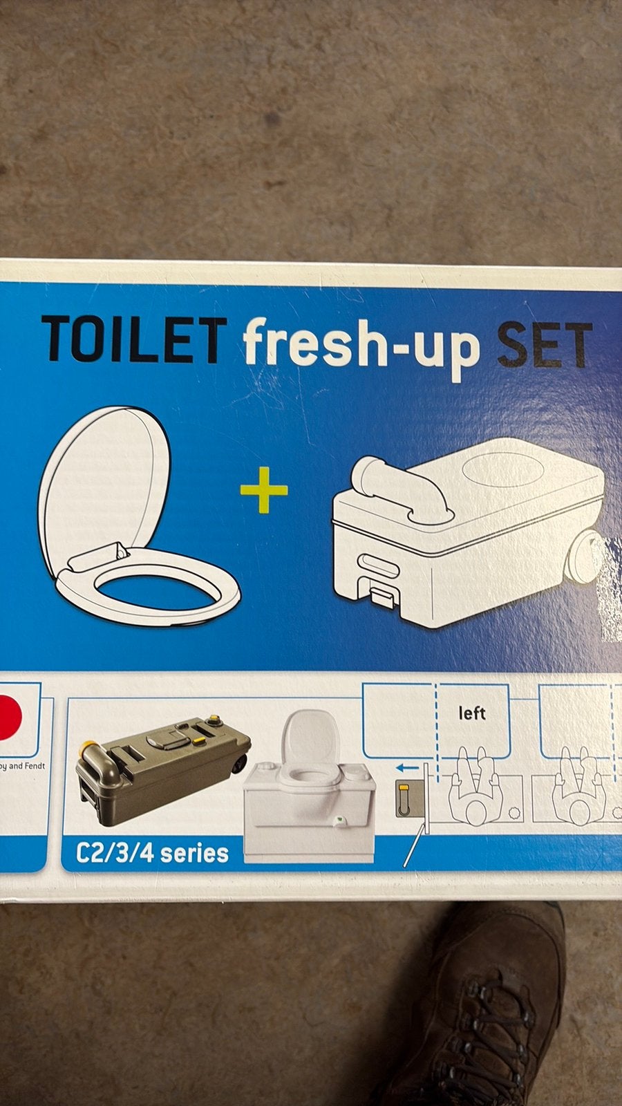 Thetford fresh-up set C 500, Ophalen of Verzenden, Nieuw