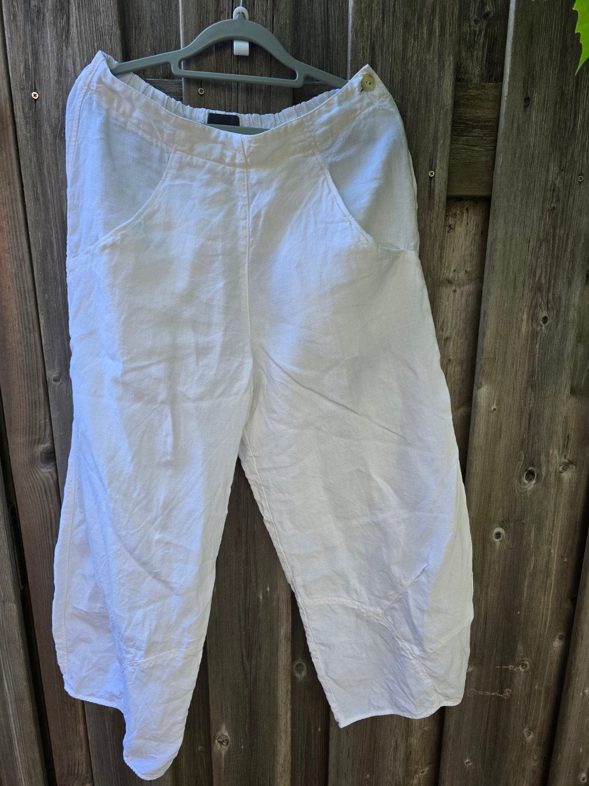 oska broek, Wit, Maat 46/48 (XL) of groter, Ophalen of Verzenden, Zo goed als nieuw