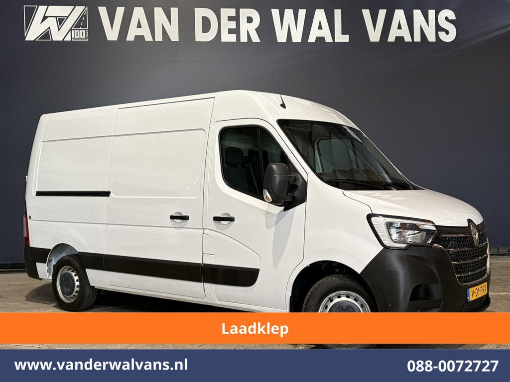 Renault Master 2.3 dCi 150pk L2H2 Euro6 Airco | Laadklep | 2, Auto's, Voorwielaandrijving, Stof, Gebruikt, 4 cilinders