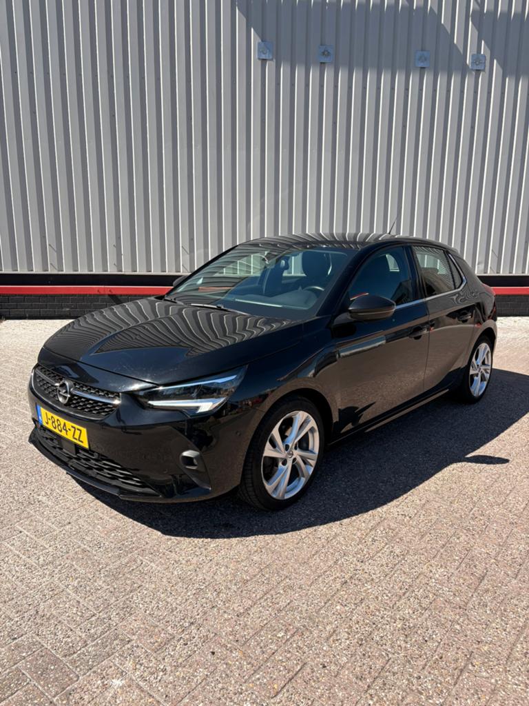 Opel Corsa Elegance1.2 Turbo Start/stop 102pk 2020 Zwart, Auto's, Opel, Voorwielaandrijving, Handgeschakeld, 3 cilinders, Hatchback