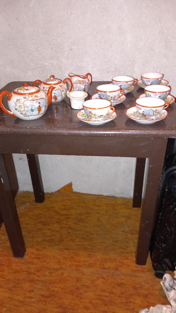 vintage japans thee set, Ophalen