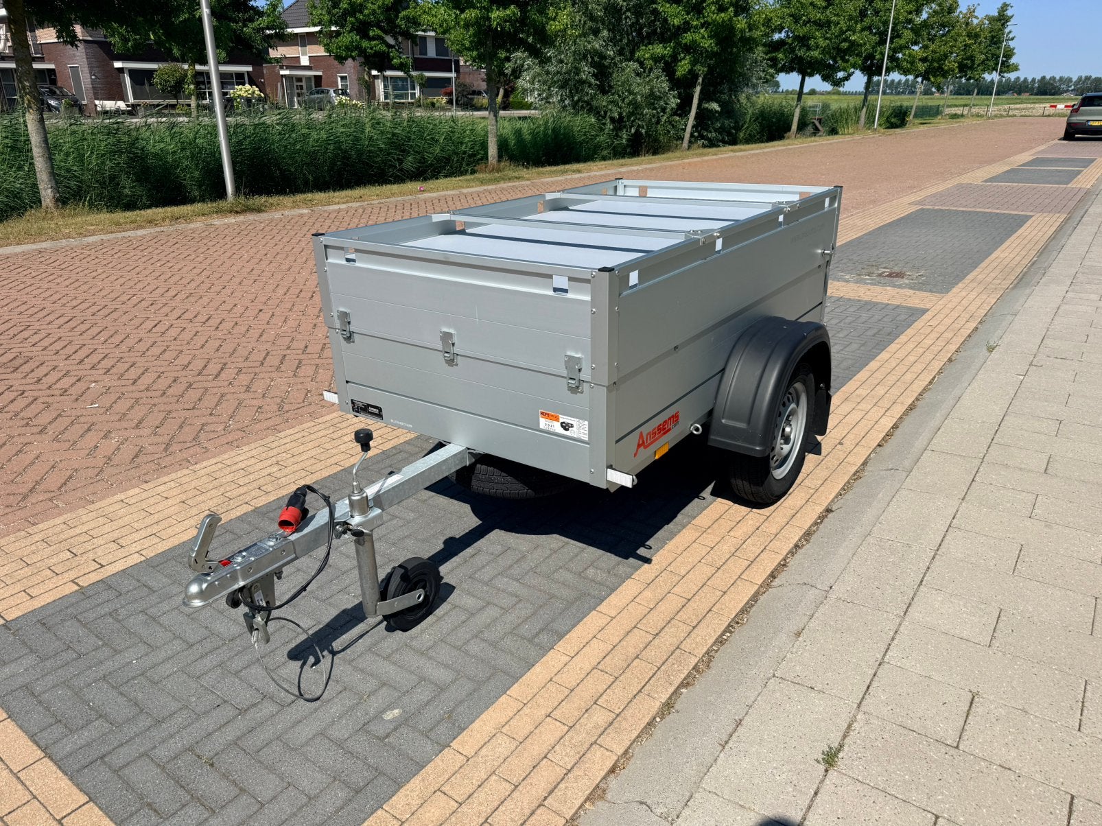 Anssems GT 500 Bagagewagen met deksel + dragers, Ophalen, Zo goed als nieuw