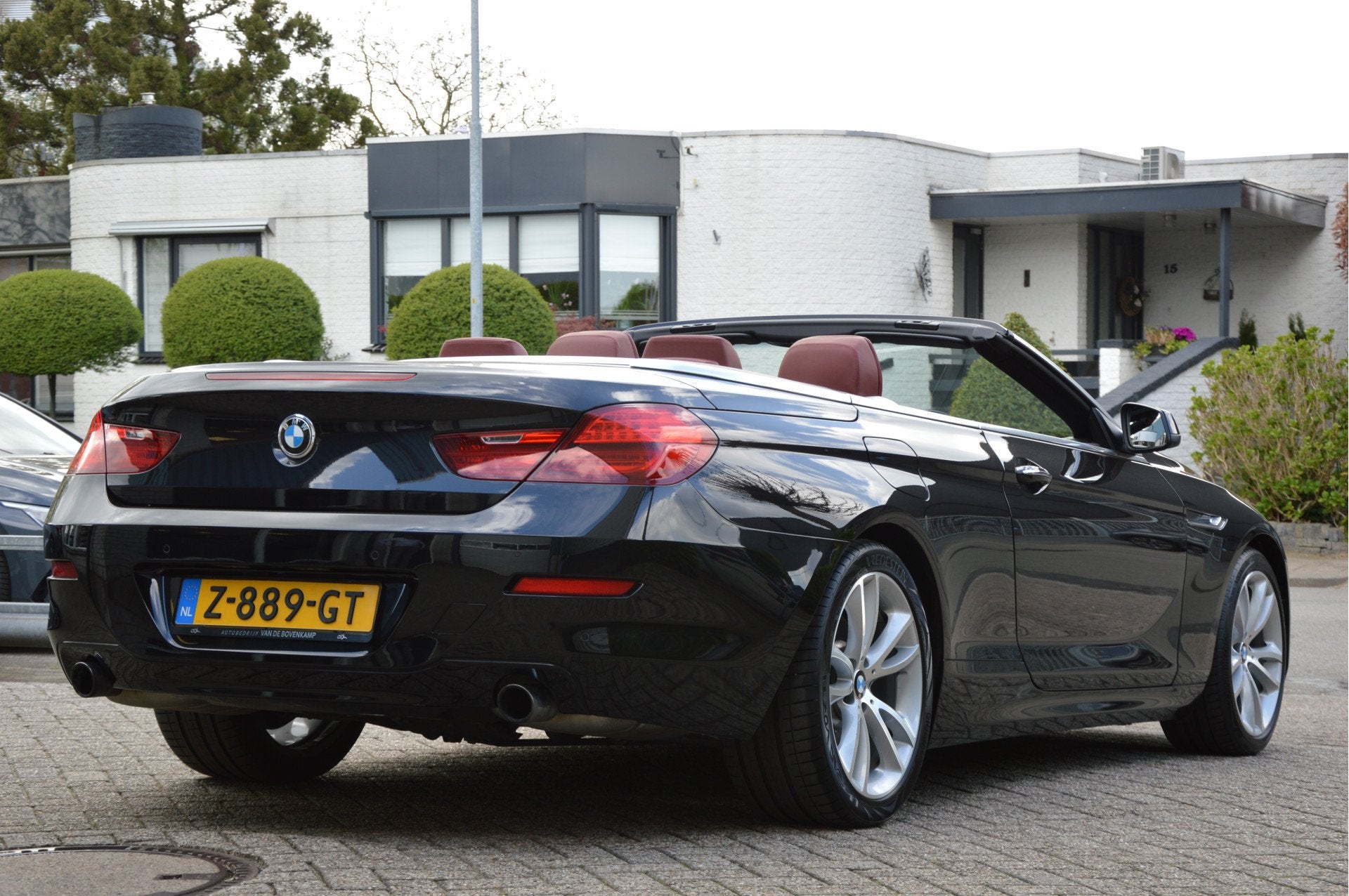 BMW 6 Serie Cabrio 640i High Executive XENON | LEDER | NAVI, Euro 5, Achterwielaandrijving, Cabriolet, Zwart