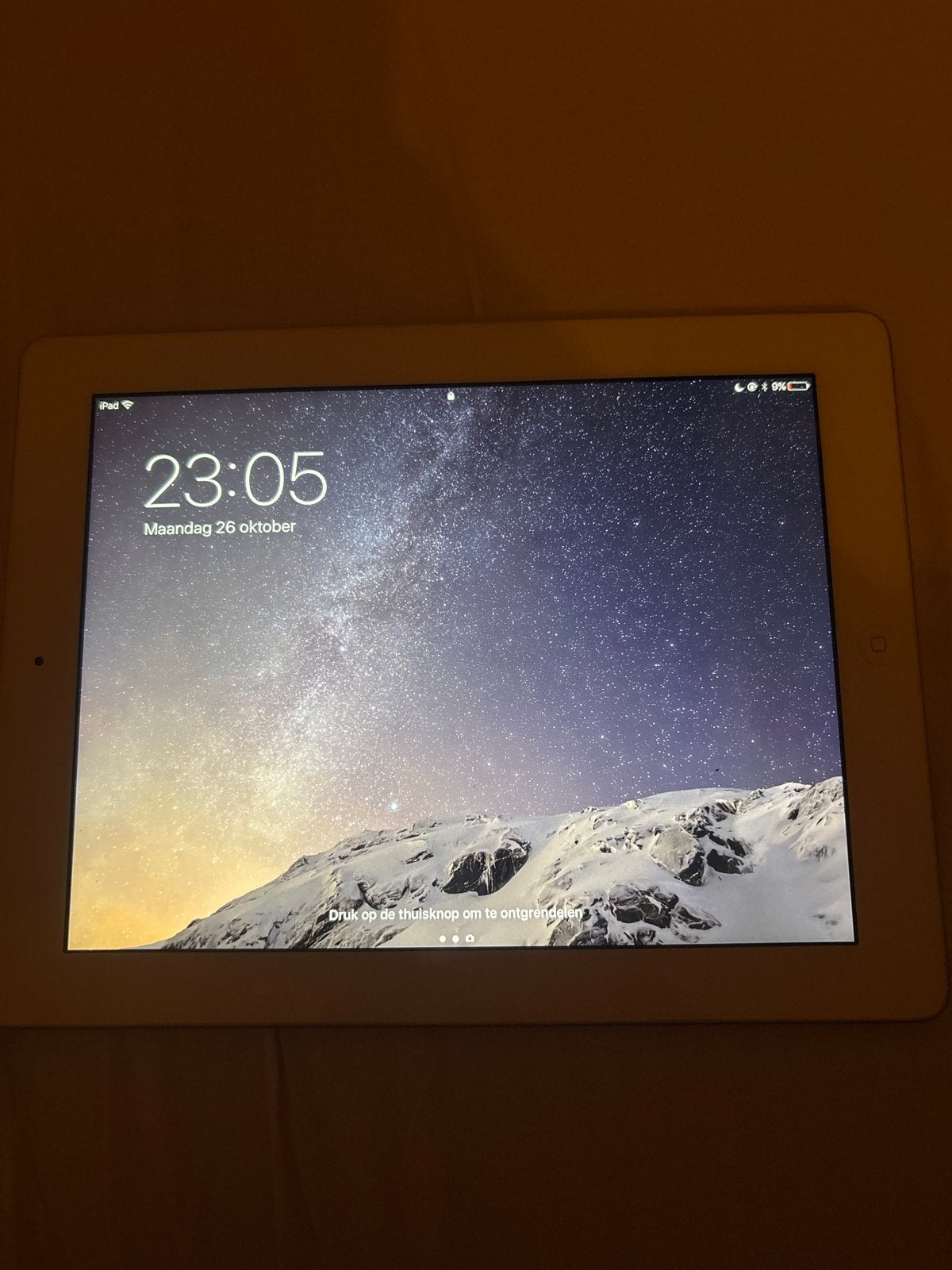 Apple iPad 4 (Model A1458) – 16GB Wit – Wifi (Geheel intact), Gebruikt, Apple iPad, Wit, 16 GB