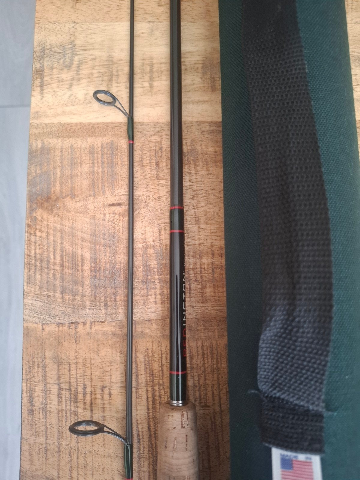 Te koop aangeboden Redington spinhengel hengel USA, Ophalen, Zo goed als nieuw, Werphengel