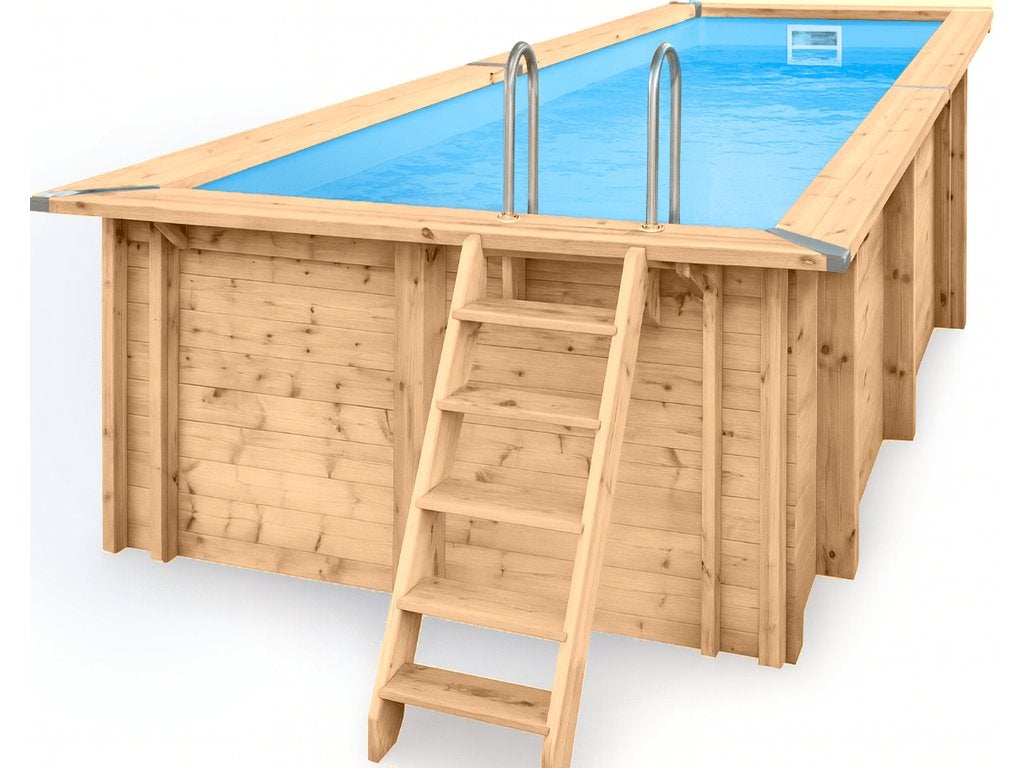 Houten zwembad diverse maten in of opbouw snelle levering, Opzetzwembad, Ovaal, Ophalen, 120 cm of meer