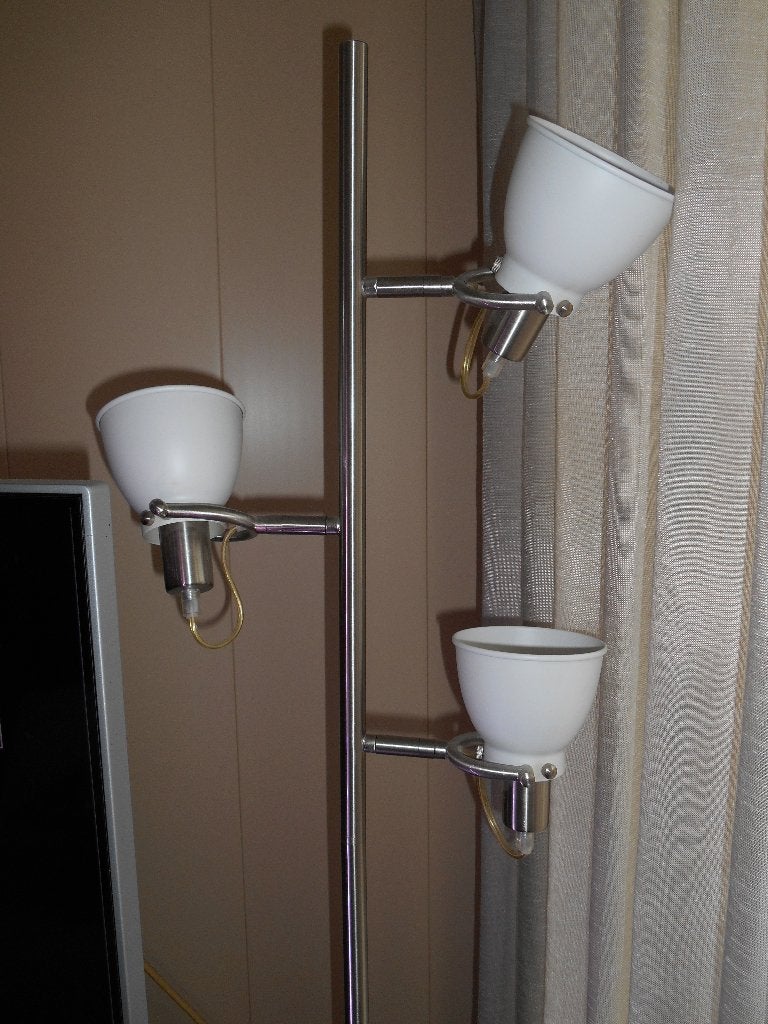Vloerlamp met 3 spotjes, Huis en Inrichting, Ophalen, Zo goed als nieuw, 150 tot 200 cm