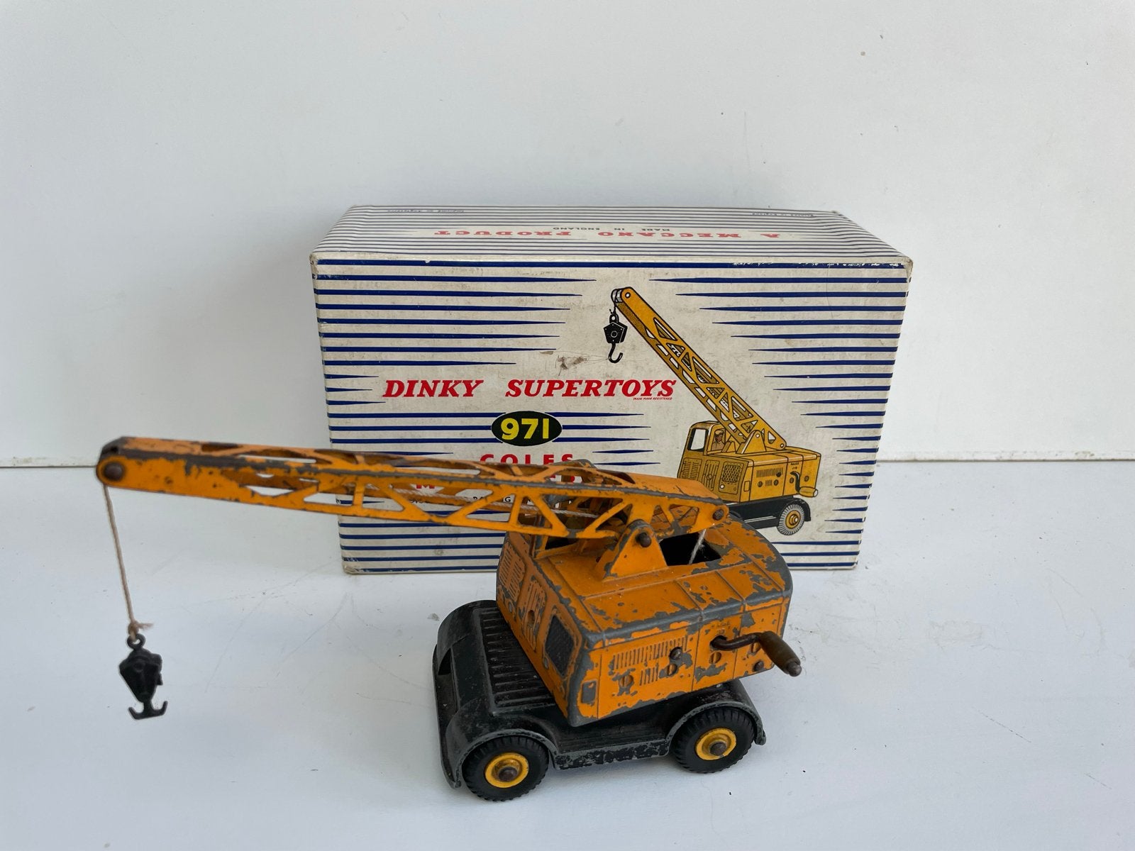 Dinky Supertoys 971 Coles Mobiele Kraan met originele doos, Ophalen of Verzenden