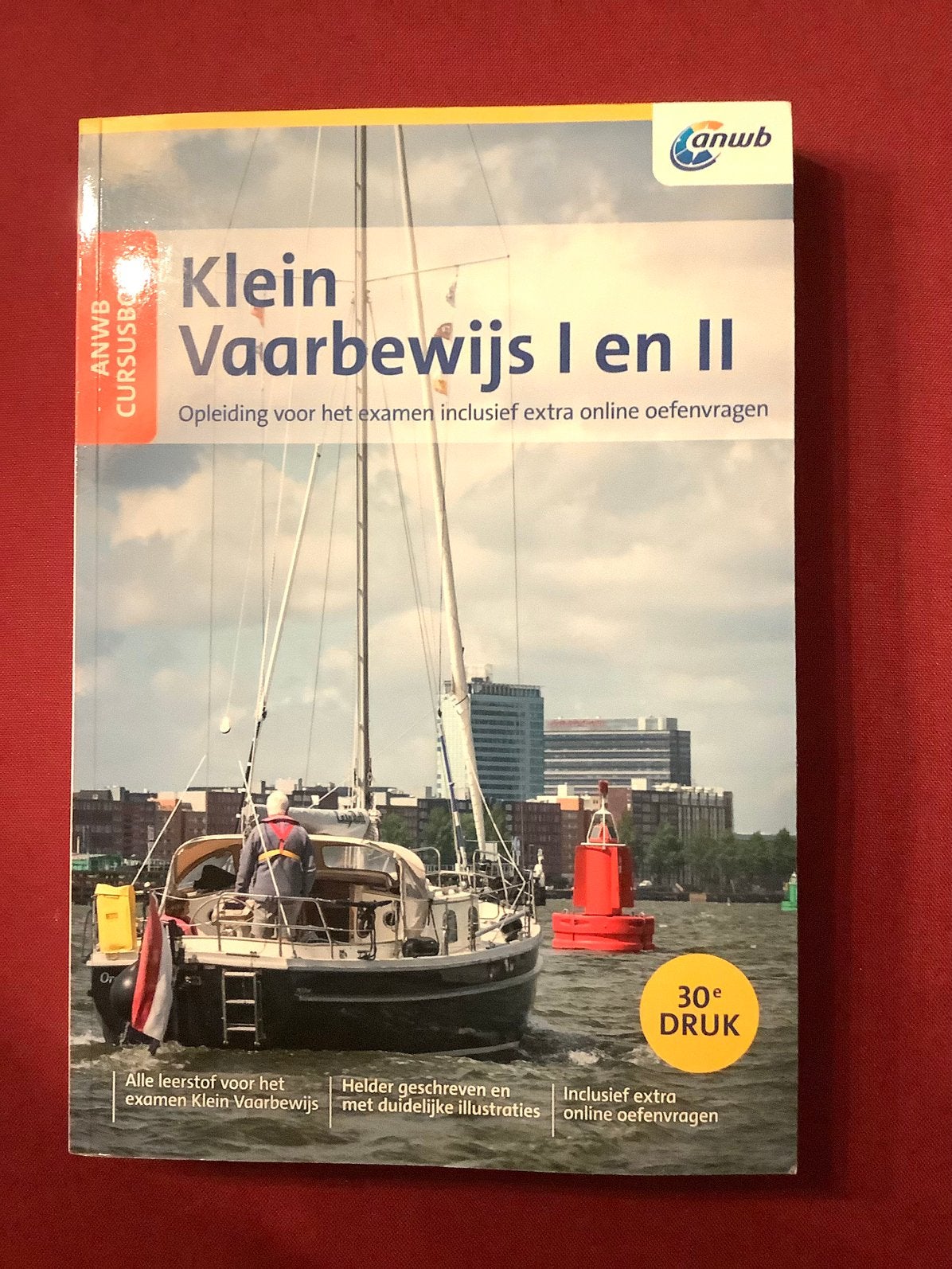 Eelco Piena - ANWB Cursusboek Klein Vaarbewijs I en II.NIEUW, Ophalen of Verzenden, Alpha, Nieuw, Eelco Piena
