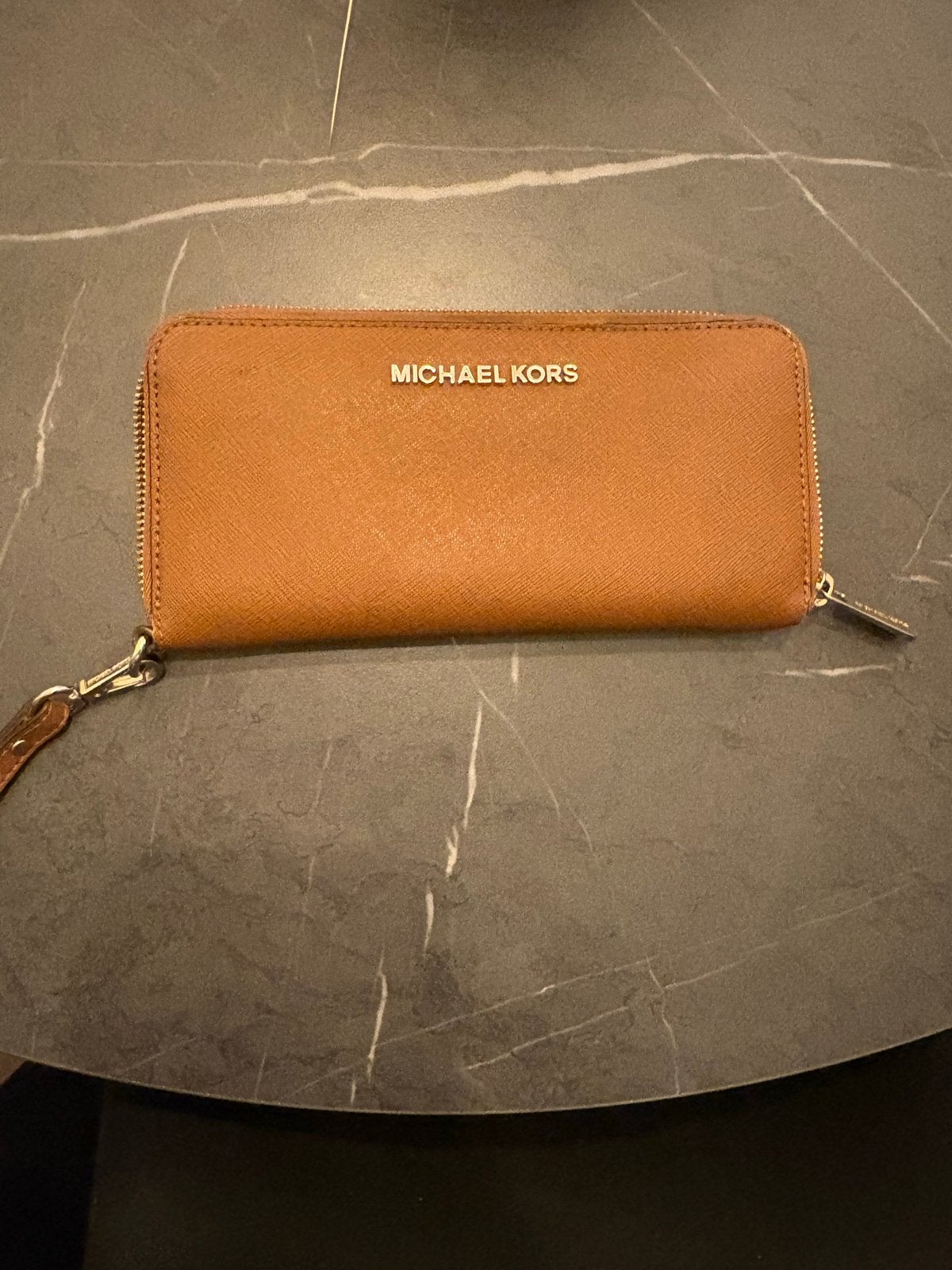 Michael Kors portemonnee - Bruin, Sieraden, Tassen en Uiterlijk, Portemonnees, Ophalen of Verzenden, Zo goed als nieuw, Bruin