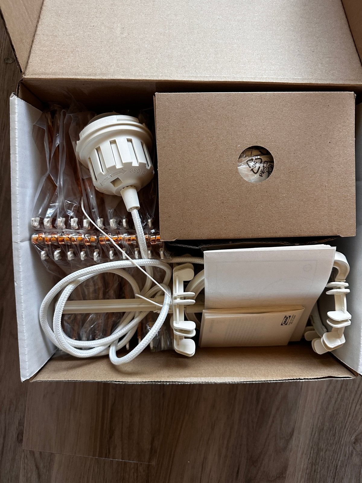 IKEA PS 2014 Hanglamp - Wit, Design David Wahl, Ophalen of Verzenden, Nieuw, Kunststof, E27 (groot)