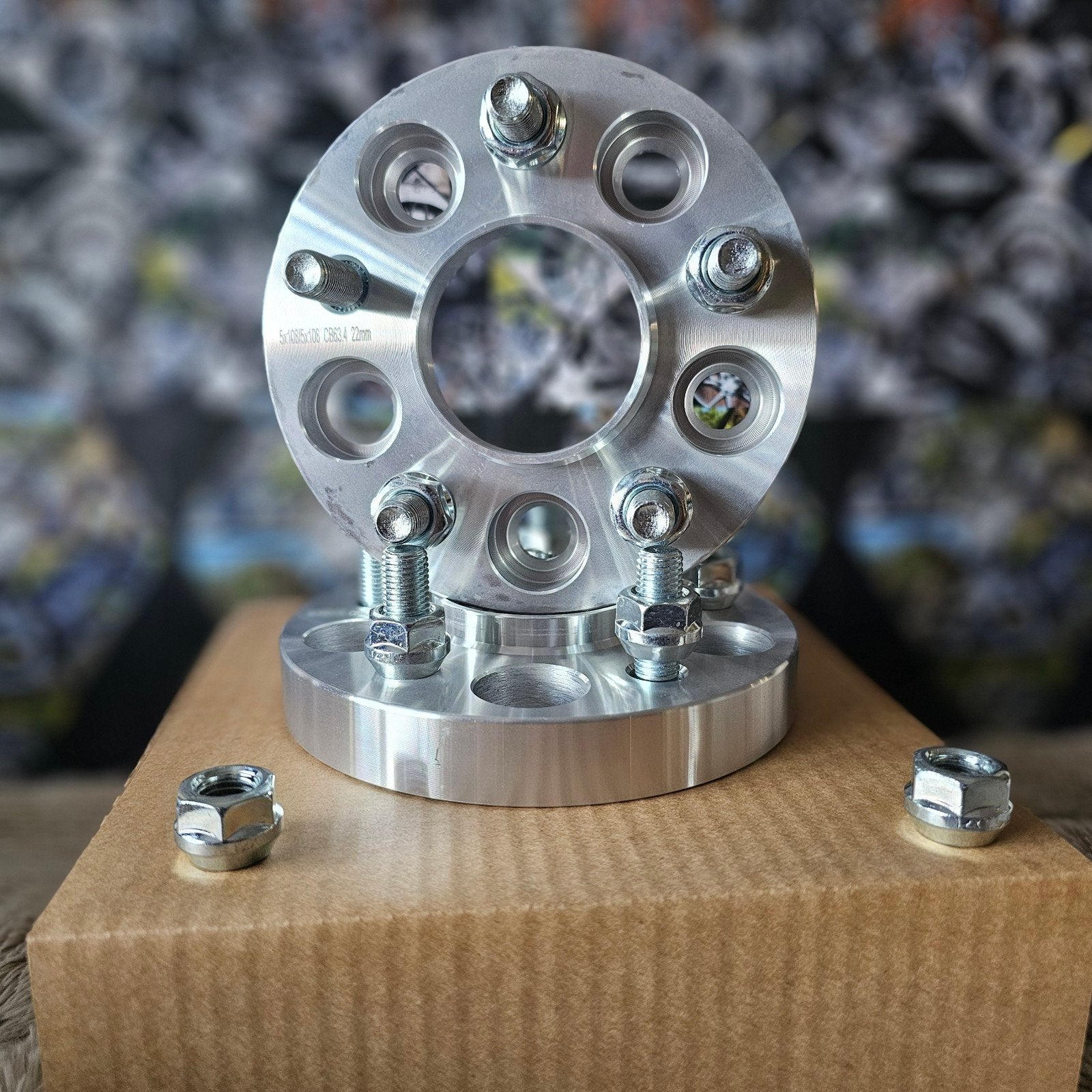Spoorverbreders Adapters Ford Focus C Max 5x108 63,4 22mm, Ophalen of Verzenden
