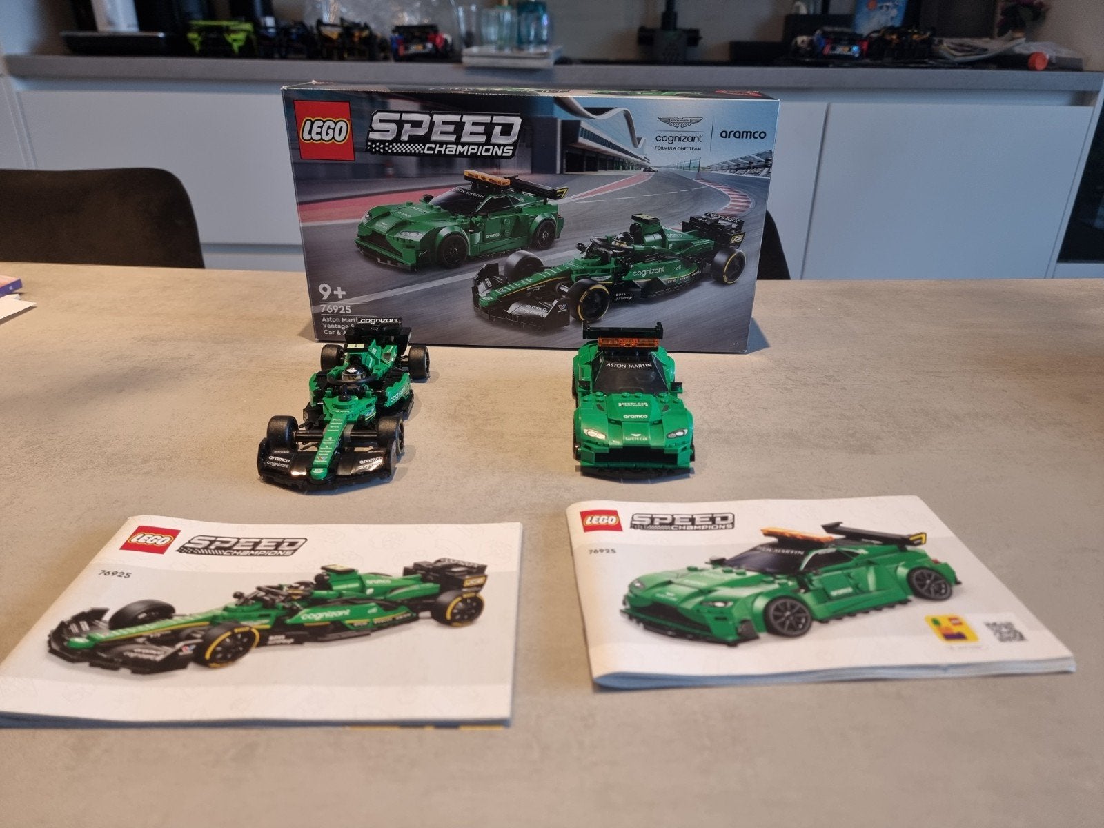LEGO Speed Champions Aston Martin Vantage & AMR23, Ophalen of Verzenden, Zo goed als nieuw, Overige merken